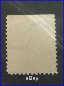 US used a119 blue line stamp