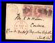 USA #159 (x3) Used Strip Of Three On Rare Cover Cambridge MASS To Cordova Argent