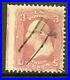 USA 1861 Washington 3¢ Rose Scott #65 VFU R344