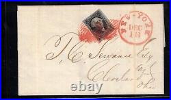 USA #2 Very Fine Used On Lovely Clean Cover To PA With Certificate