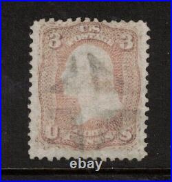 USA #85 Used Fine Scarce Stamp With Certificate