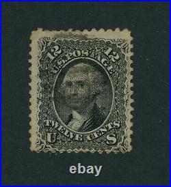 USA Scott # 90 Fine Used 12c US Stamp Cat $375