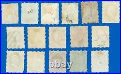 USA USED 19th Century Coll 16 CLASSIC Stamps! #26//162! Scott Cat Value 1675.00