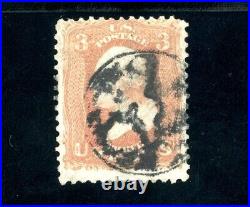 USAstamps Used FVF US 1857-61 Washington Fancy Cancels Scott 26, 65 Devil & P