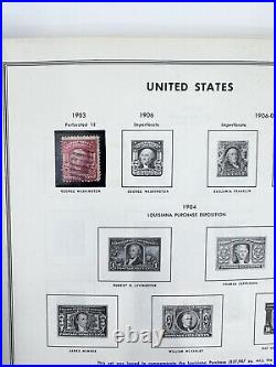 United States Mounted Stamp Album Strong Beautiful Collection c. 1903 1965