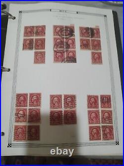 United States Panel Flag Stamps Generous Collection. 1920s Forward. Lots To See