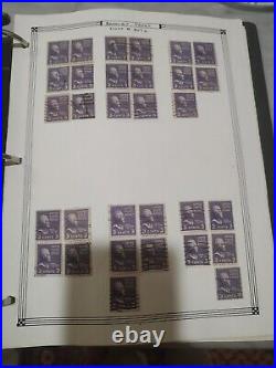 United States Panel Flag Stamps Generous Collection. 1920s Forward. Lots To See