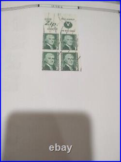 United States Panel Flag Stamps Generous Collection. 1920s Forward. Lots To See