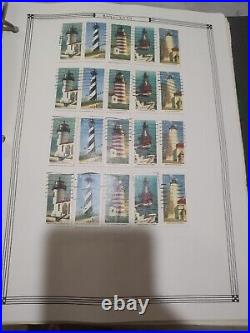 United States Panel Flag Stamps Generous Collection. 1920s Forward. Lots To See