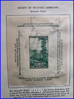 United States Plate Block Album-Volume B