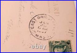 United States Post Stamp Benjamin Franklin 1907 Stamp One 1 Cent Rare