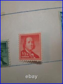 United States Postage 1/2 Cent Stamp Benjamin Franklin