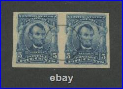 United States Postage Stamp #315 Used VF Pair