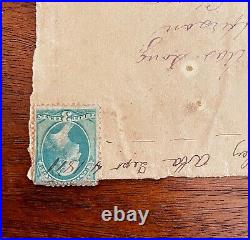 United States Rare Postage Stamps 19th Century with Attached Envelope Covers