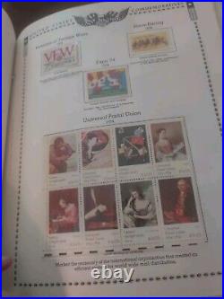 United States Stamp Album By Minkus Unbelievably Great Look At Photos. Tops+++