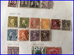 United States early used stamps up to 1 Dollar value A10860