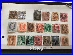 United States early used stamps up to 90 cents value A10857