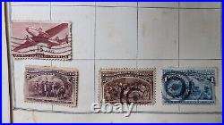 United States, fine collection late 1800s, 54 stamps, used and unused