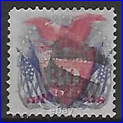 United States stamps 1869 YV 37 with grill CANC VF