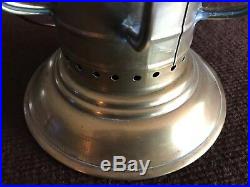 Universal Metal Spinning & Stamping Co Brass Kerosene Nautical Lantern Video