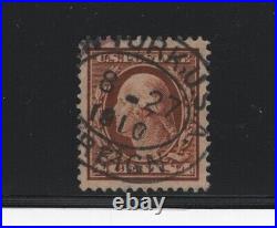Us Sc#334 - Used - Gem Appearance Tiny Corner Perf Tip Crease