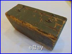 Us Wwi Military Army Dog Tag Metal Stamping Punch Rare Set Antique