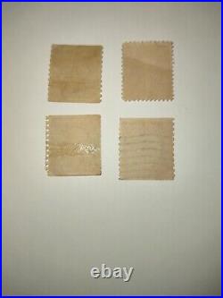 Us stamp washington early 1900 4 stamps 2 cent