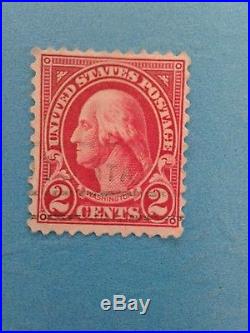 Used 2 Cent US Postage Stamp George Washington