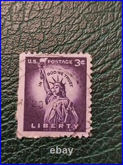 Used US Stamp Statue Of Liberty 3 Cents
