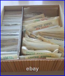 Used United States almost 5000 stamps 1851 to 1989 All off paper