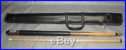 VINTAGE 1960's Brunswick Professional Cue Stamped with Willie Hoppe Signature