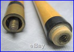 VINTAGE 1960's Brunswick Professional Cue Stamped with Willie Hoppe Signature