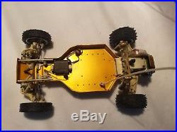 VINTAGE TEAM ASSOCIATED RC10 GOLD PAN A Stamp RC BUGGY