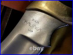 VTG RARE Buck USA Kalinga Inverted Tang Stamp First Issue Micarta Hunting Knife