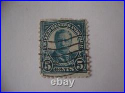 Very rare United States Stamp Roosevelt 5 cents