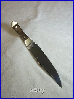 Vintage 13.5 Bowie knife, classic hand made by Gil Hibben, ALASKA stamped