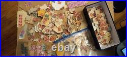 Vintage 1800 1900 United States Postage Stamp Collection Rare Estate Find