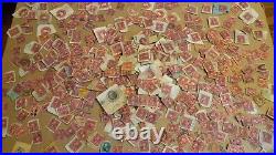 Vintage 1800 1900 United States Postage Stamp Collection Rare Estate Find