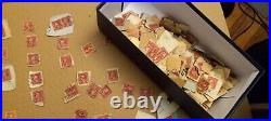 Vintage 1800 1900 United States Postage Stamp Collection Rare Estate Find