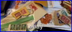 Vintage 1800 1900 United States Postage Stamp Collection Rare Estate Find