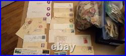 Vintage 1800 1900 United States Postage Stamp Collection Rare Estate Find