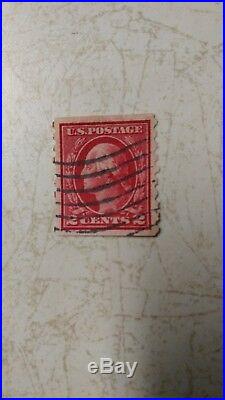 Vintage 2 Cent George Washington Postage Stamp US FREE SHIPPING