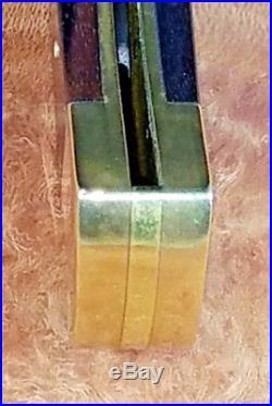 Vintage Buck 110 Hunter Knife 1967-72 Inverted 2 Line Stamp Brass Spacer