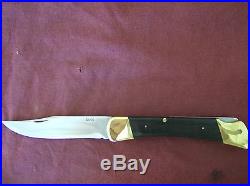 Vintage Buck knife 110, early 60's horizontal blade stamp, rare collectible