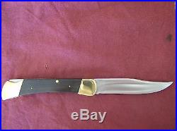 Vintage Buck knife 110, early 60's horizontal blade stamp, rare collectible