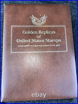 Vintage Golden Replicas of United States Stamps 78 22kt Gold Replica