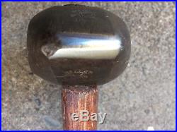 Vintage Heller & Bros Cats Head Hammer Blacksmith Forged Double Stamp 2lb 15oz