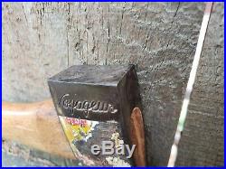 Vintage NORLUND Rare VOYAGEUR Stamped Hudson Bay Axe Hatchet Made In USA 1 lb