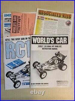 Vintage OG 1994 RC10 Worlds Car Team Associated 6037. C Stamp, Not a Re-Release