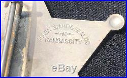 Vintage Obsolete Deputy U. S. Marshal Badge ALLEN STAMP & SEAL CO KANSAS CITY
